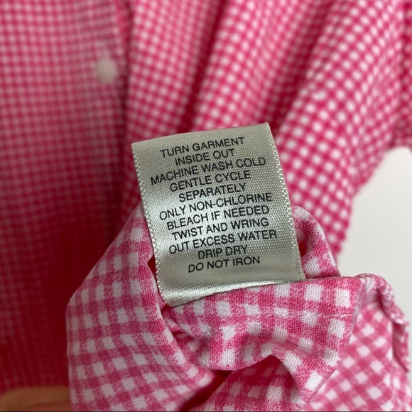 Christopher & Banks Red & White Plaid Top - Picture 4 of 7